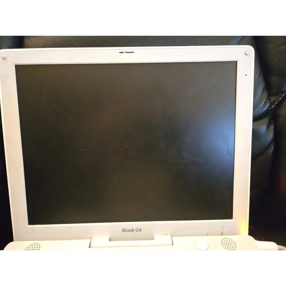 Apple iBook G4 Laptop Parts Repair Powers On Startup Chime No Display READ